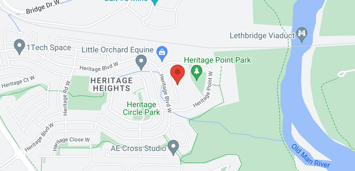 map of 38 Heritage Green W